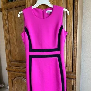 Calvin Klein ColorBlock Sheath Dress